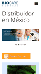 Mobile Screenshot of biocaremexico.com